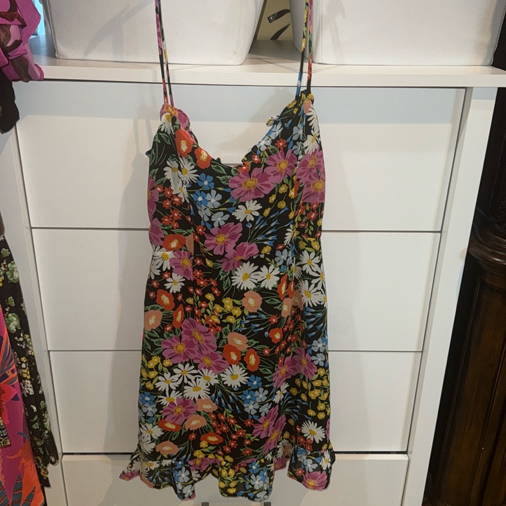 Floral mini dress
